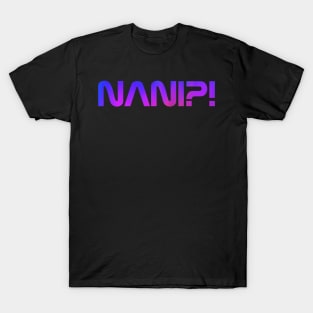 NANI?! Purple & Pink NASA Inspired Logo! T-Shirt